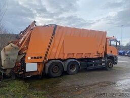 MAN TGA 26.320 6x2 Müllwagen Faun Powerpress Zöller
