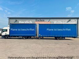 MAN TGL 12.250 | JUMBO-ZUG*2x Tank*AC*beids. Gardine