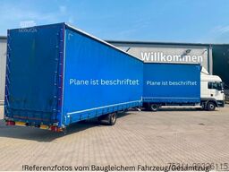 MAN TGL 12.250 | JUMBO-ZUG*2x Tank*AC*beids. Gardine