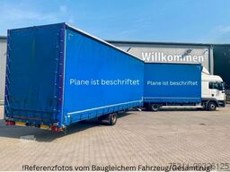 MAN TGL 12.250 | JUMBO-ZUG*2x Tank*AC*beids. Gardine
