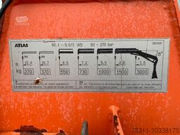 MERCEDES-BENZ 815 Atego | Atlas AK 60.1 A5*2x AHK*manuell*AC