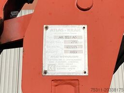 MERCEDES-BENZ 815 Atego | Atlas AK 60.1 A5*2x AHK*manuell*AC