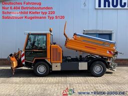 Multicar Boki HY1252B 4x4 Winterdienst Schild + Streuer