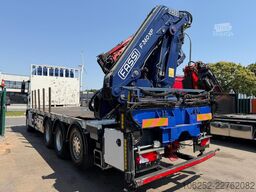 MAN TGS 35.480 8X4 PRITSCHE + KRAN (29m!)  FASSI F3...