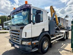 Scania P340 6x4 HOOKLIFT / GANCHO - MANUAL 4+4 - STEEL...