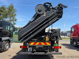 Scania P380 8x4 TRIDEM + CRANE HIAB 244 E-7 - PLATFORM...