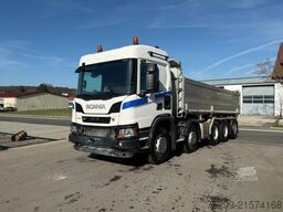 Scania P500 XT 10x4*6 1. Antriebsachse Schaden
