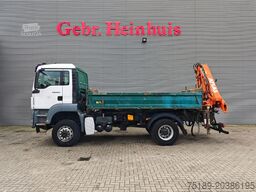 MAN TGS 18.400 4x4 Meiller 3 Seitenkipper Atlas 105...