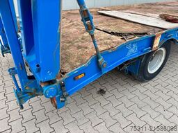 MÜLLER-MITTELTAL T20 Anhänger Tieflader*8,65m*SAF*Zwillingsreifen
