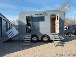  STX Trailer  3-4 Pferde Wohnung, Dusche WC,