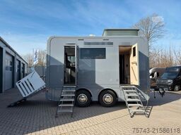  STX Trailer  3-4 Pferde Wohnung, Dusche WC,