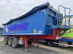 Meierling 3 achs Alu Mulde Alu Stahl 30 m³ SAF lif