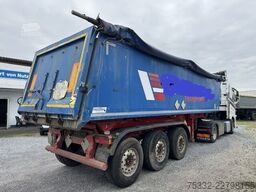 Meierling 3 achs Alu Mulde Alu Stahl 30 m³ SAF lif