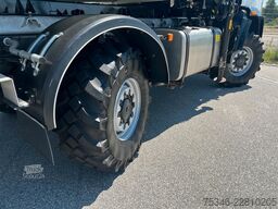 MAN L90 18.284 4x4 LOF Kipper/Kran/47 tkm/HA gelenkt