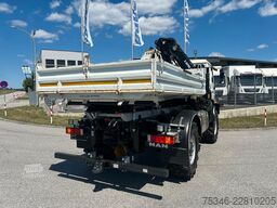 MAN L90 18.284 4x4 LOF Kipper/Kran/47 tkm/HA gelenkt