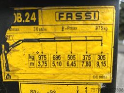 MITSUBISHI FUSO 5S13 Pritsche + Fassi F40B Kran  4x2