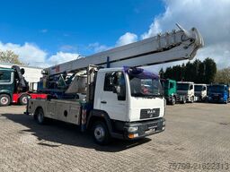 MAN 8.180 Dachdeckerkran Klaas Arbeitskorb 34m