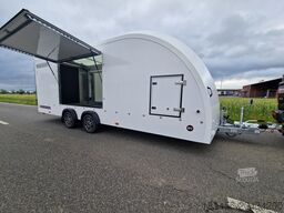 Brian James Race Transporter 384-0060 550cm ankippbar weiß verfügbar