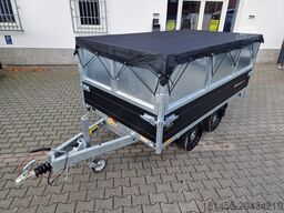 Saris Kompakter Volumenkipper 276x150x90cm  2000kg oder 2700kg wahlweise
