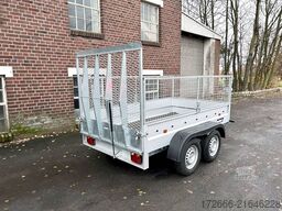 Variant VARIANT 2004 F2 MR K | RAMPE 257X145X39CM 2000KG TIEFLADER + GITTERAUFSATZ