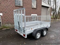 Variant VARIANT 2004 F2 MR K | RAMPE 257X145X39CM 2000KG TIEFLADER + GITTERAUFSATZ