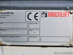 Daf CF85.410 8x4 E5 AHK Retarder Blatt Blatt