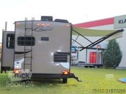 Cougar Kombination Dodge RAM 1500 und Cougar by Keystone 25RKS Wohnsattelauflieger