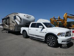 Cougar  Keystone  + RAM  1500 Kombination Dodge RAM 1500 und Cougar by Keystone 25RKS Wohnsattelauflieger