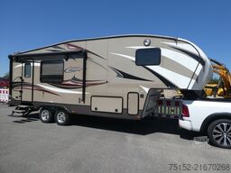 Cougar  Keystone  + RAM  1500 Kombination Dodge RAM 1500 und Cougar by Keystone 25RKS Wohnsattelauflieger