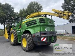 John Deere 8800I Allrad + Kemper 490 Plus + Pickup 639