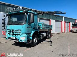 MERCEDES-BENZ Arocs 1832 Kipper+ Kran Palfinger PK9501*205TKM*