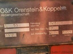 O&K L30 Radlader Deutschemaschine
