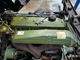 MERCEDES-BENZ SK 814 4X2 Platform Spring/Spring German truck