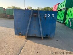 CONTAINER SCARRABILE USATO A CIELO APERTO