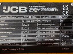 JCB S4550E Valid inspection, 16m Working Height, 230kg