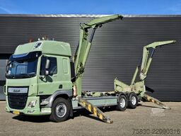 DAF CF 440 6x2 SIDE LOADER / 20 ft container