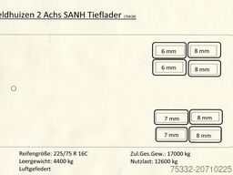 MAN TGL 12.240 gr Fhs incl 2 achs Tielfader