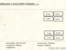 MAN TGL 12.240 gr Fhs incl 2 achs Tielfader