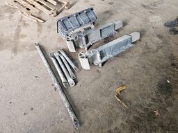 JOST Alimunium steunpoten 80 cm-max 144 cm