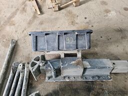 JOST Alimunium steunpoten 80 cm-max 144 cm