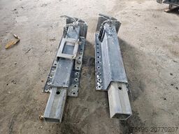 JOST Alimunium steunpoten 80 cm-max 144 cm