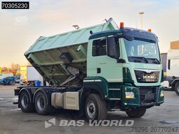MAN TGS 26.480 6X6 13 m³ 2-way tipper Tarpaulin 6x6...