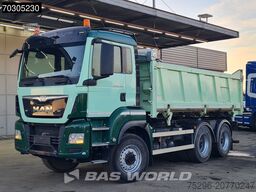 MAN TGS 26.480 6X6 13 m³ 2-way tipper Tarpaulin 6x6...