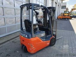 Toyota 8FBET15 / Triplex: 4.30m / nur 1.842h! / SS