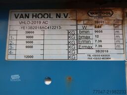 Van Hool O4, ADR, 3 Axle SAF, NL Trailer