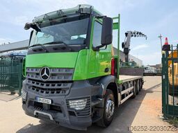 Mercedes-Benz AROCS 3240 8x4 TRIDEM PRITSCHE + KRAN HIAB 211 ...