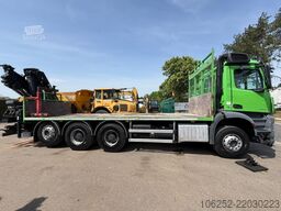 Mercedes-Benz AROCS 3240 8x4 TRIDEM PRITSCHE + KRAN HIAB 211 ...