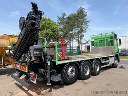 Mercedes-Benz AROCS 3240 8x4 TRIDEM PRITSCHE + KRAN HIAB 211 ...