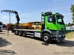 Autogru Mercedes-Benz AROCS 3240 8x4 TRIDEM + HIAB CRANE 211 E-6 HIPR...