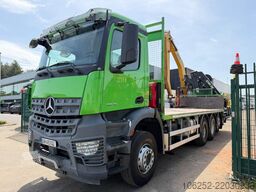 Mercedes-Benz AROCS 3240 8x4 TRIDEM + HIAB CRANE 211 E-6 HIPR...
